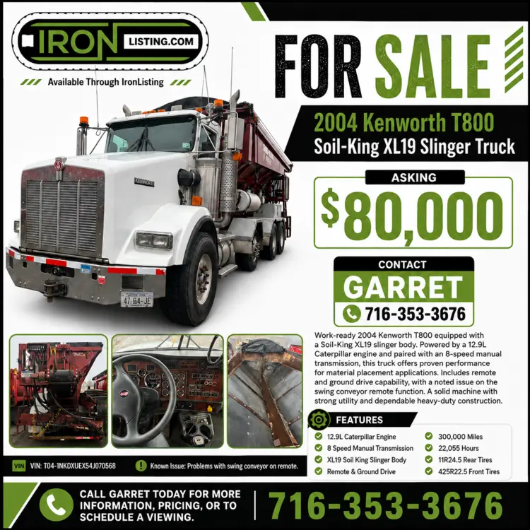 Used 2004 KENWORTH T800 Box trucks Pennsylvania US | Iron Listing #1146957