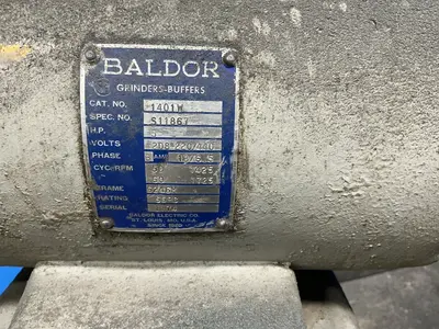 Used BALDOR 1401W Pedestal Type Grinders (Double End) Ohio US | HGR 24 #1334580