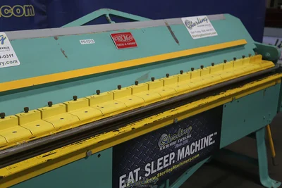 Used CHICAGO W37 Box & Pan Brakes including Finger California US | Sterling Machinery Exchange #1467009
