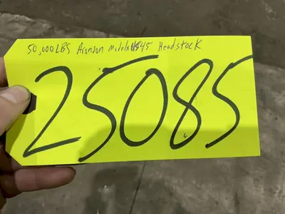 50,000 LBS ARONSON MODEL #HS45 HEADSTOCK TYPE WELDING POSITIONER: YOBRO #25084