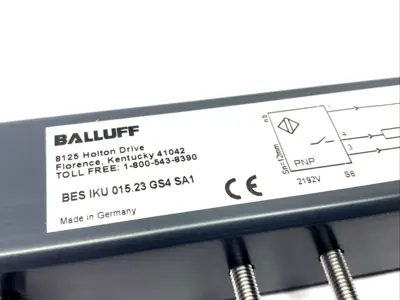 BES02TK, BES IKU-015.23-G-S4-SA1 | Balluff BES02TK Inductive Proximity Sensor/Switch BES IKU-015.23-G-S4-SA1 - Used