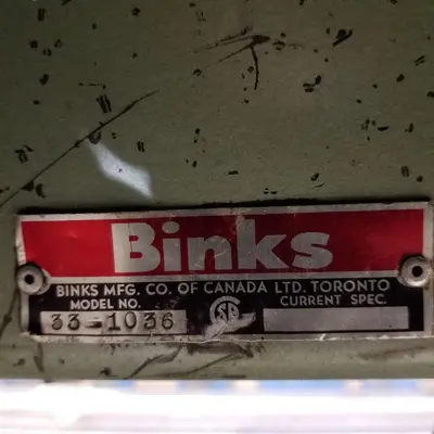 Binks Spray Systems 5HP Compressor