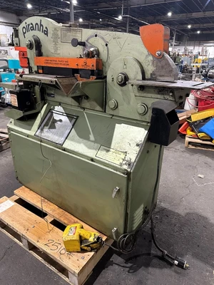 PIRANHA P50 50TON HYDRAULIC IRONWORKER