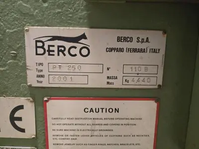 USED BERCO PT250