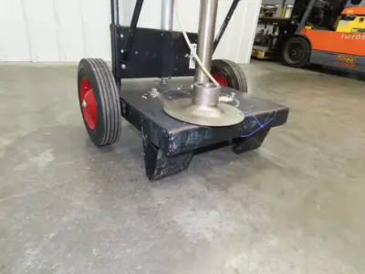 ARO 67120-P43 Pneumatic Extrusion Pump 6549 PSI 5 Gal Pail Lifter Unloader Cart