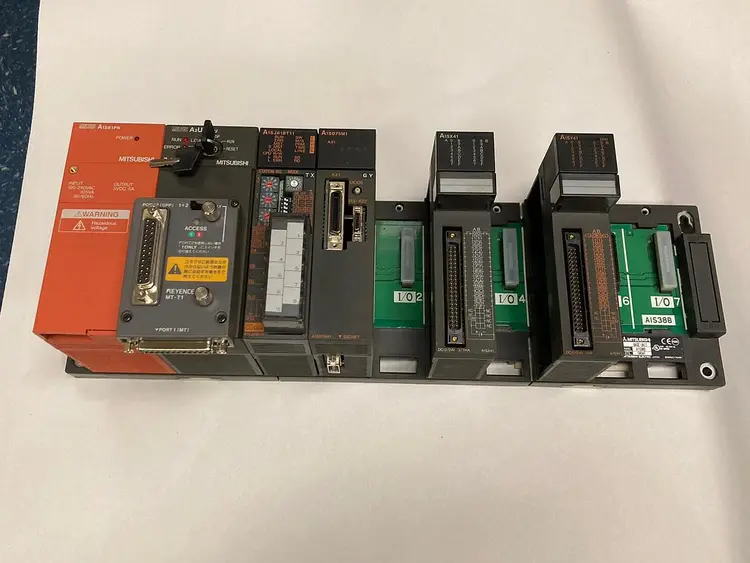Used MITSUBISHI A1S61PN A1SHCPU A1S64TCTT-S1 A1SX80 A1SY10 Programmable Logic Controllers Ohio US | Surplus Asset Holdings #1242996