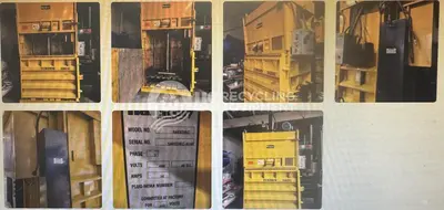 Used 2008 HARMONY 560XDRC VERTICAL DEEP CHAMBER Balers | US Recycling Equipment #474698