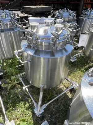 Used Heavy-Duty 103L Capacity Stainless Steel Jacketed Tank