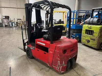 Used 2017 RAYMOND 445C35TT 3-Wheel Sit down Electric Counterbalance Forklifts Illinois US | Somerset Equipment Sales #1546233