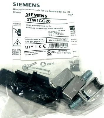 NEW SIEMENS 3TW1CG20 WRAP AROUND TERMINAL LOT OF 4