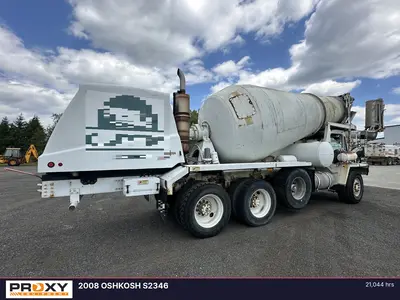 Used 2008 OSHKOSH S2346 Concrete Mixer Trucks New Jersey US | Proxy Equipment #1388748