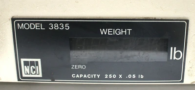 USED WEIGH-TRONIX 3835