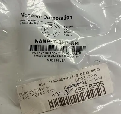 Used MENCOM NANP-T-3FP-5M Miscellaneous Equipment (Electrical & Power) | Surplus Asset Holdings #1191758