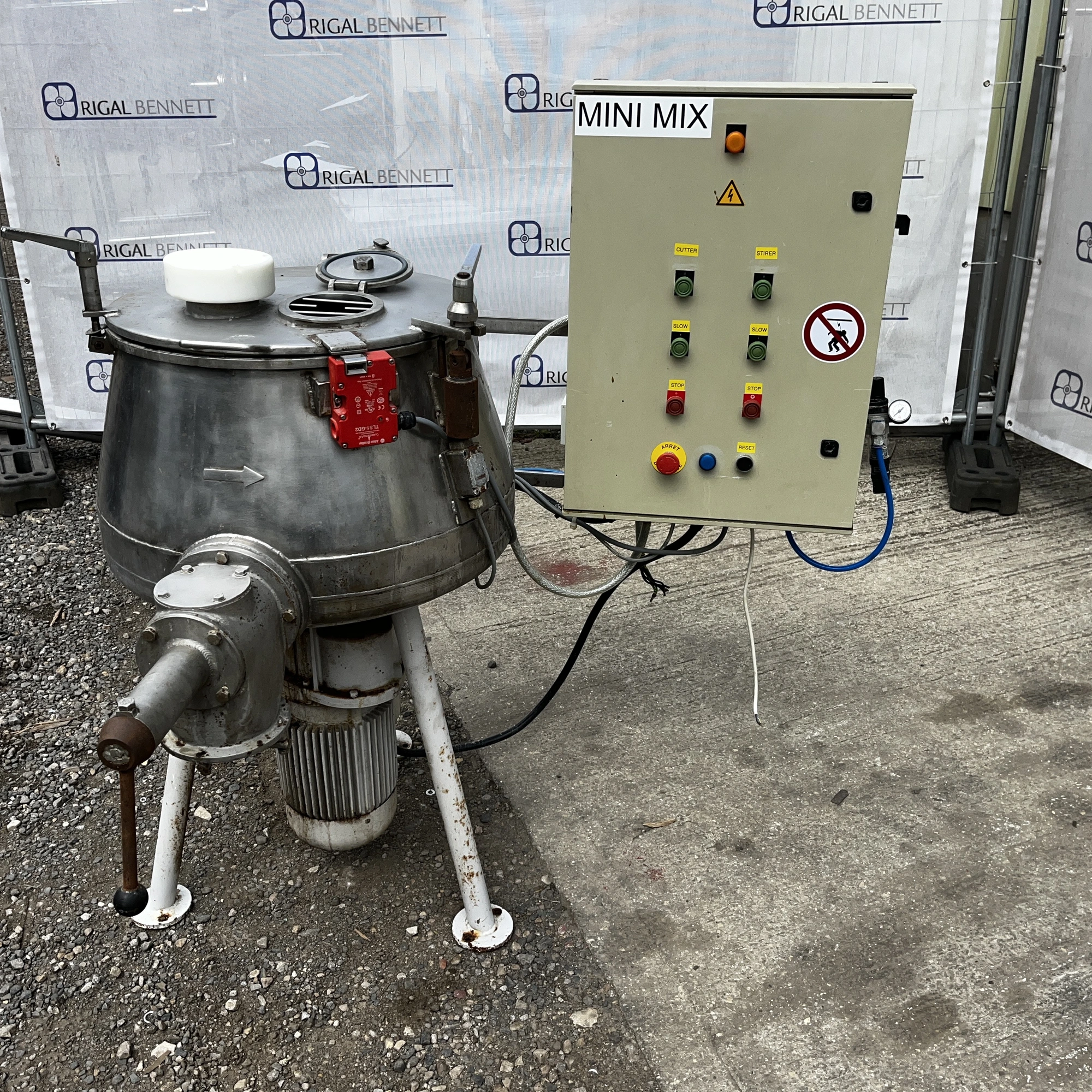 100L Dosnia high intensity mixer