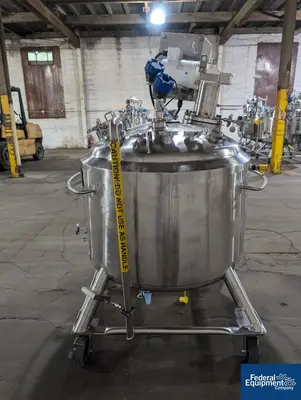 USED DCI 400 Liter DCI Reactor, 316L S/S, 45/125#