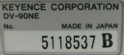 USED KEYENCE DV-90NE DATA CONTROLLER DV90NE