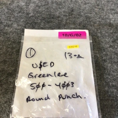 Used Greenlee 500-4003 Power & Hand Tools (Misc) California US | Davliegogo LLC #1729956