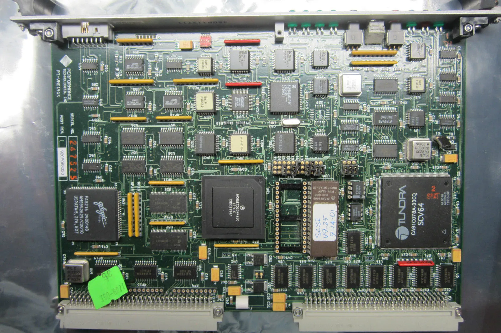 USED PERFORMANCE TECHNOLOGIES PT-VME141K SIGNAL BOARD PTVME141K