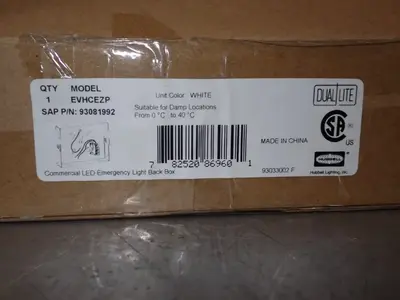 USED DUAL LITE EVHCEZP