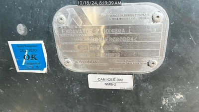 Used 2023 HYUNDAI HX480AL Crawler Excavators Texas US | National Equipment Dealers #1422424