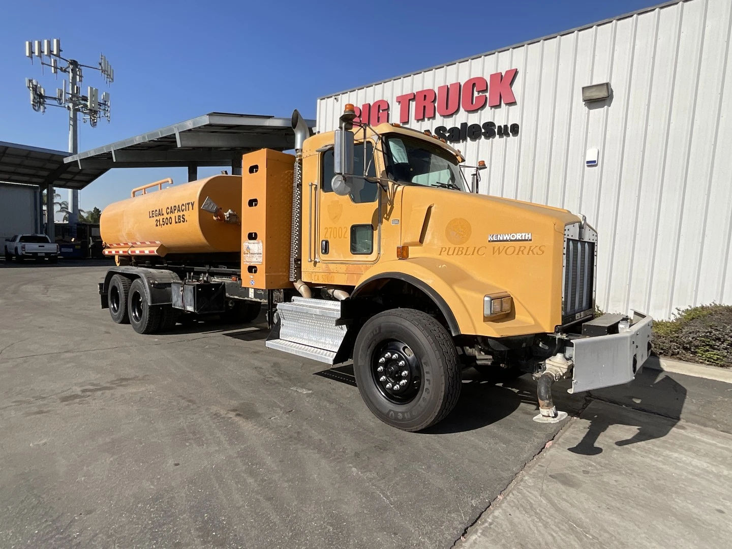 Used 2009 KENWORTH T800 Water Trucks California US | Big Truck & Equipment #1412298