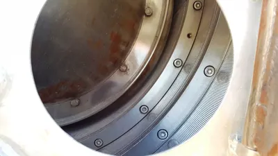 Krauss-Maffei SZ 70 pusher centrifuge, 316SS.