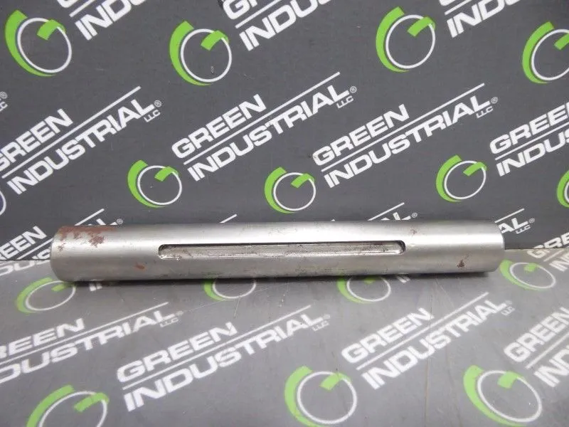 Unbranded 1" Steel Roller Shaft 1/4" Keyway 7-13/16" Long Used
