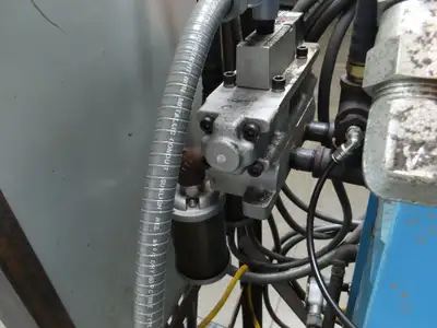 Air Hydraulics C-500A Hydraulic Punch Press 15 Ton 6" Stroke 8.25" D Pneumatic