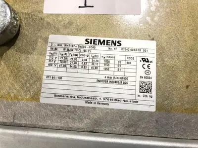 New | in-Stock Siemens 1PH71672ND000DA0 A.C. Motors Michigan US | Maverick Industrial Sales #1468019