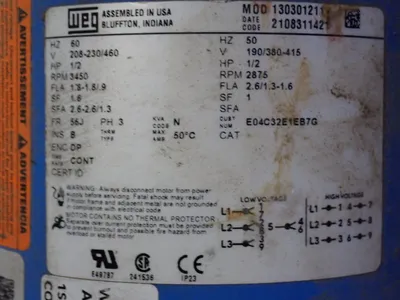 Used WEG 130301211 Pumps Ohio US | HGR 24 #1271911