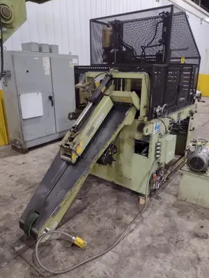 18” X .175”  X 8,000 LBS CWP MODEL #SFAC4-20 SPACE-SAVER AUTOMATIC DOUBLE END SERVO COIL FEED LINE: STOCK #22215