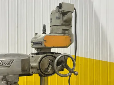 1.5 HP BRIDGEPORT VERTICAL RAM TYPE MILL & SLOTTING HEAD: STOCK #23195