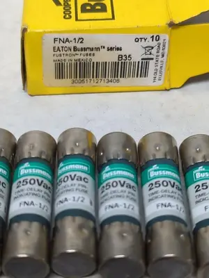 New | in-Stock COOPER BUSSMANN FNA-1/2 Miscellaneous Equipment (Electrical & Power) Ohio US | Surplus Asset Holdings #1237959