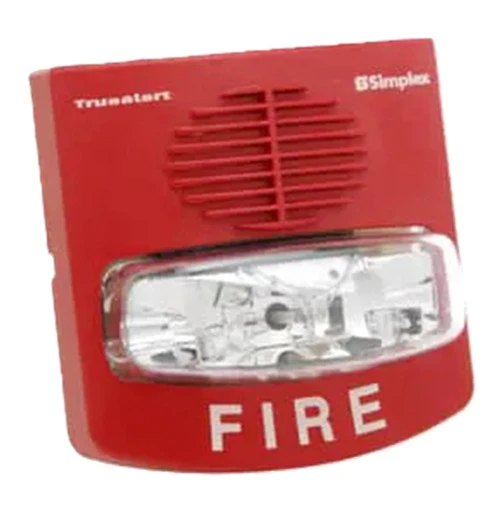 Simplex Grinnell 4906-9127 0743254 Truestart Multi-Candela Horn Strobe, Red [New]