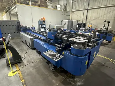 6" EATON LEONARD (NEW IN 2012) MODEL #VB152HP 3-AXIS CNC HYDRAULIC TUBE BENDER: STOCK #18103