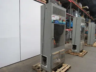 GE 7VNESO30CD02 100HP Adjustable Speed AC Drive System In Cabinet 500V 175A