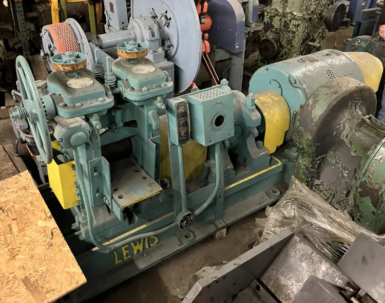 Used LEWIS 5" X 8" 2-HIGH ROLLING MILL 2-HI Rolling Mills Rhode Island US | International Rolling Mills #878228