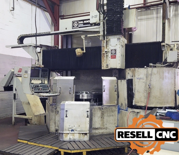 Used 1989 Giddings & Lewis 513-72 VTC Vertical Boring Mills (incld VTL) Florida US | Resell CNC #1181328