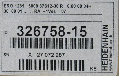 NEW HEIDENHAIN 326758-15 ENCODER ERO1285 AE-ERO-1285-5000-87S12-30-K8 32675815