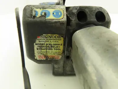 Signode VXL-2000-Z Pneumatic Air Powered Tension Weld Strapping Tool Mod Handle