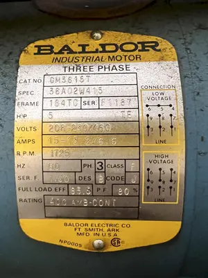 USED EATON LEONARD VB50HPCAPACITY, TUBE DIAMETER ... .625" X .083" WALL