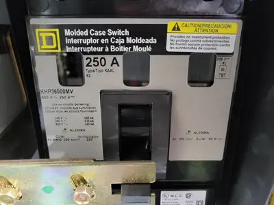 USED SQUARE D MODEL 6