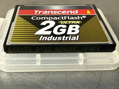 Transcend TS2GCF100I-P Compactflash Ultra 2GB Industrial (5.4.2)