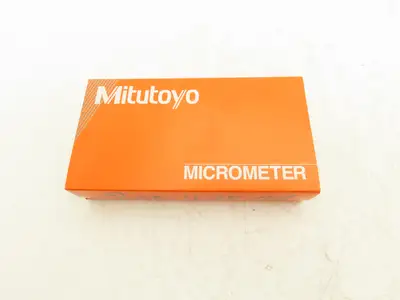 Mitutoyo 193-211 Mechanical Digit Outside Micrometer w/Counter 0-1" Range .0001"