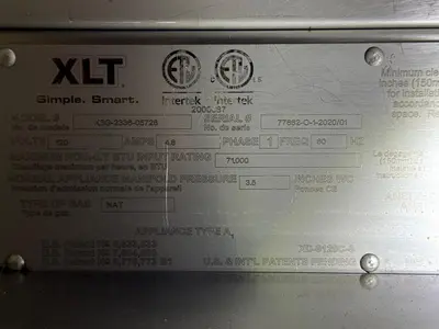 Used XLT Used 2019 2020 XLT 2336 Natural Gas Double Deck Conveyor Pizza Oven Conveyor Ovens Illinois US | Falcon Restaurant Supply #1375040