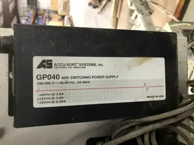 Lord Label Systems / Sato M-8400S Thermal Transfer Printer / Label Applicator