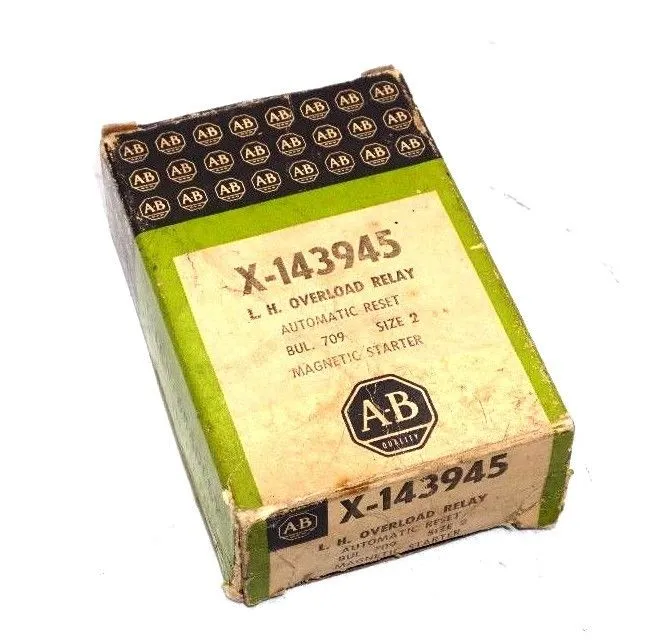 NEW ALLEN BRADLEY X-143945 LH OVERLOAD RELAY X143945