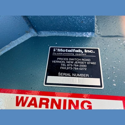USED METALFAB, INC. BA-6