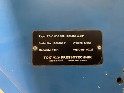 USED 2020 TOX PRESSOTECHNIK TE-C 055.100.1038180.A.001