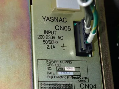 USED 2001 YASKAWA ELECTRIC CORPORATION YASNACXRCUP20
